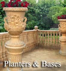 Browse our Marble Planters and Bases